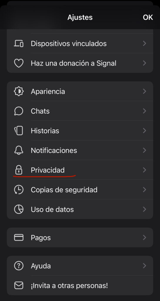 Captura de pantalla